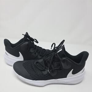 Nike HyperSpeed Court Volleyball Shoes BlackWhite CI2964-010 womens 8.5 Mens 7